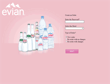 Tablet Screenshot of neckers.evian.us